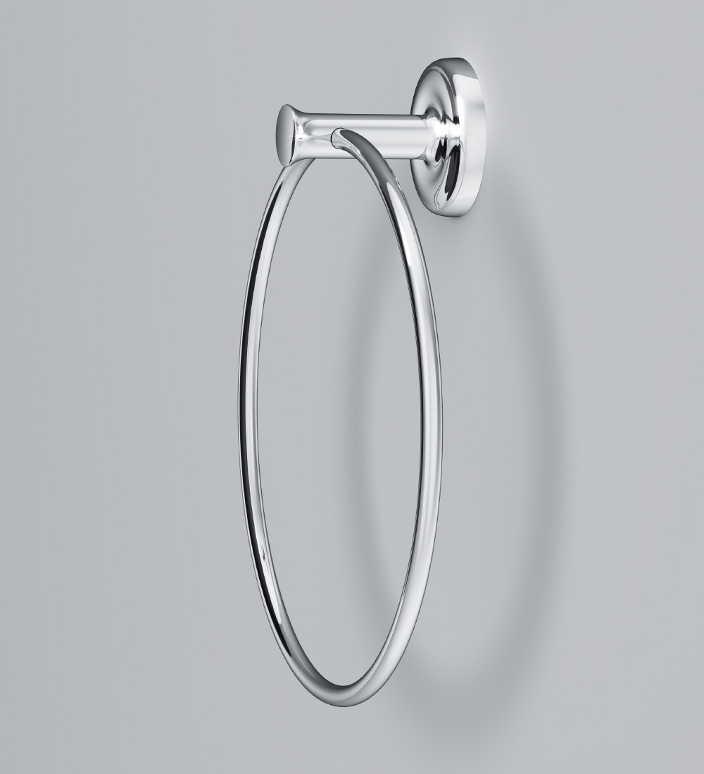 A8034400 Кольцо для полотенец хром шт AM.PM Like - Вид №2