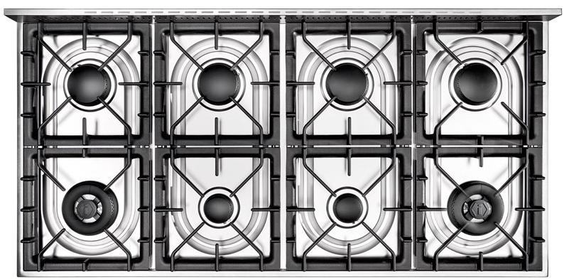 Ilve Отдельностоящая стальная кухня Professional plus P12w Santreyd  - Вид №19