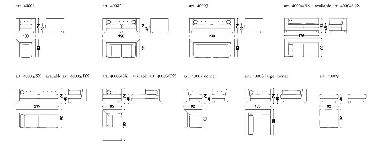 Ткань диван OPERA CONTEMPORARY Игорь ARCH-00034915 - Вид №2