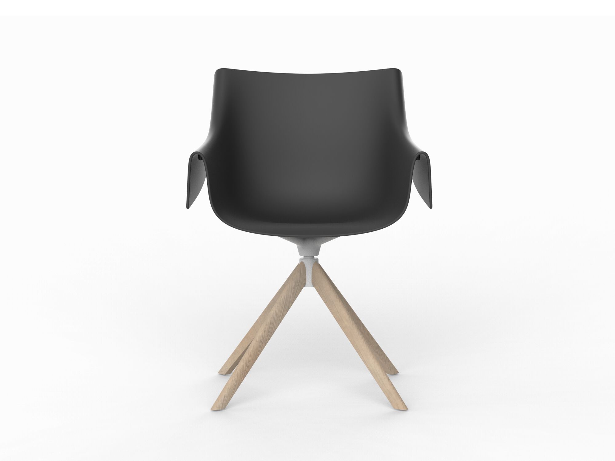 Поворотный стул с подлокотниками Vondom Manta ARCH-00096632 - Вид №11