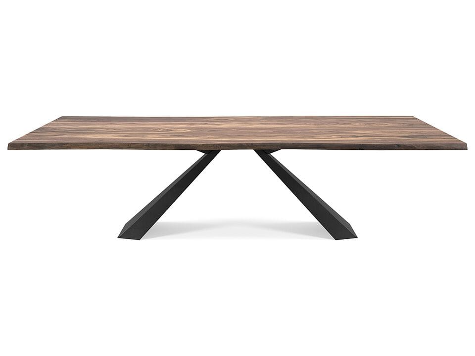 Прямоугольный стол из стали и дерева Cattelan italia ELIOT WOOD ARCH-00083554