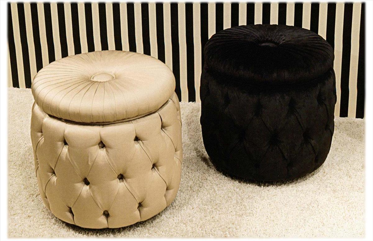 Пуф  ZANABONI Roller capitonne pouf №6