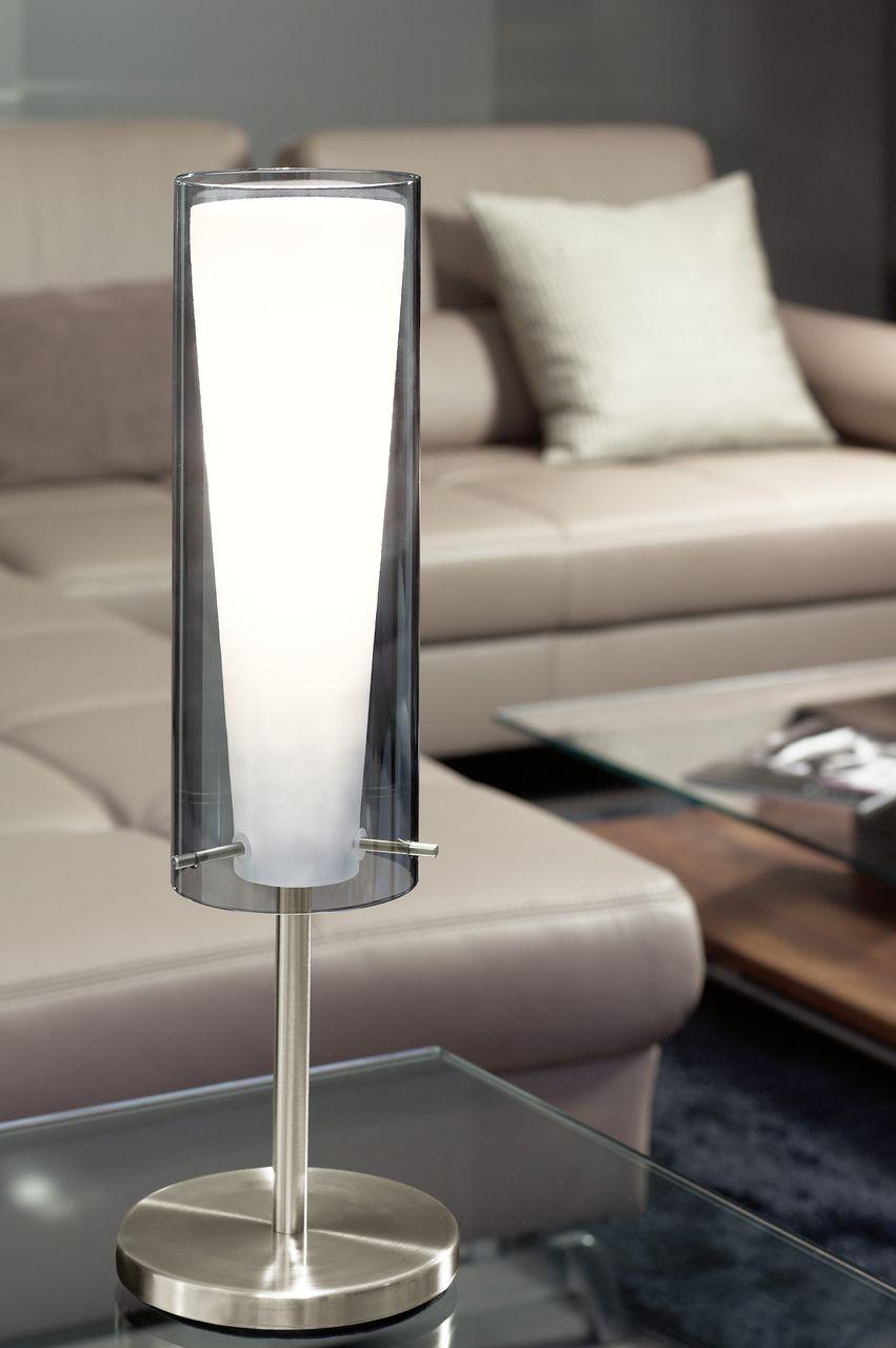 Настольная лампа Eglo Pinto Nero 90308 EGLO КЛАССИЧЕСКИЕ 080035 Серебро;серый  - Вид №3