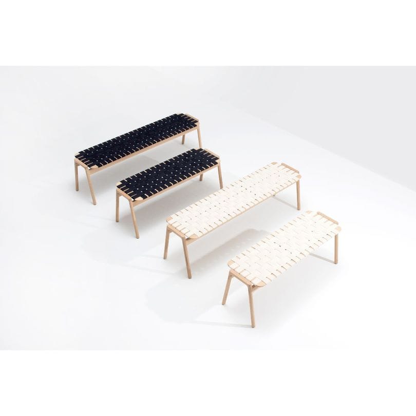 Скамейка из дуба и ткани Gazzda KLUPA ARCH-00107509 - Вид №20