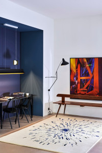 Шерстяной ковер ручной работы