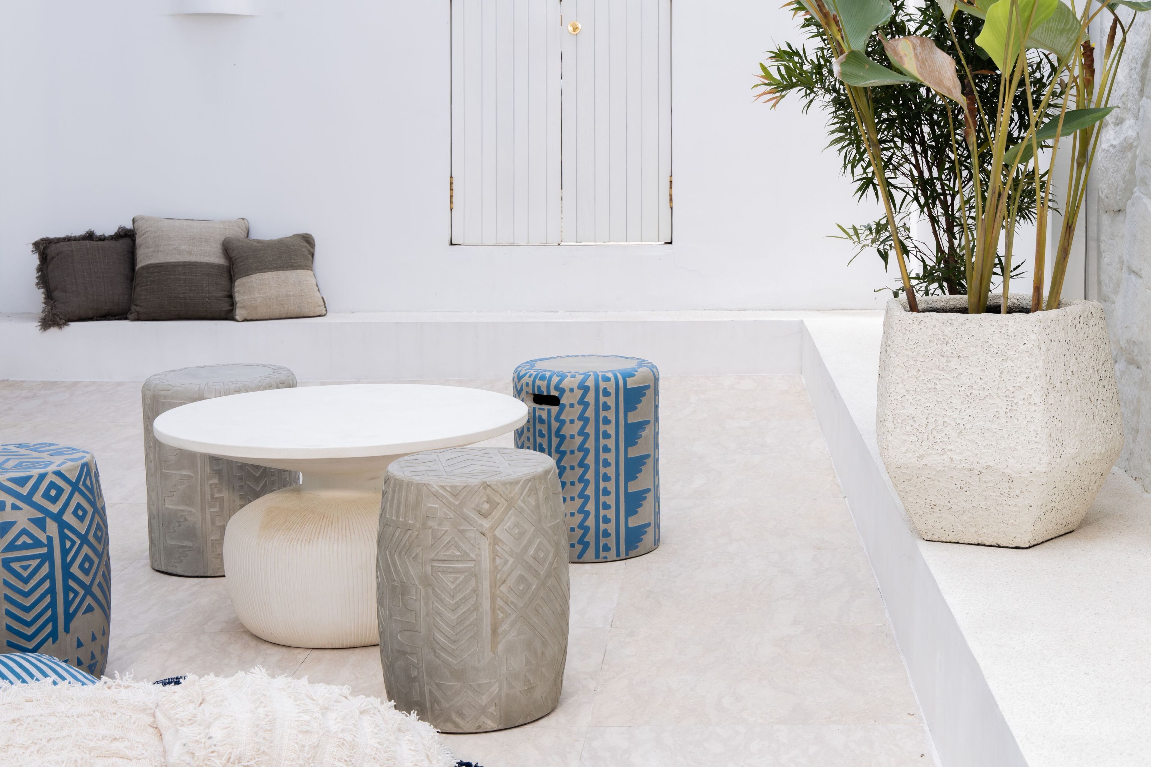 Низкий садовый стул из волокнистого бетона cbdesign Space ARCH-00065675 - Вид №14