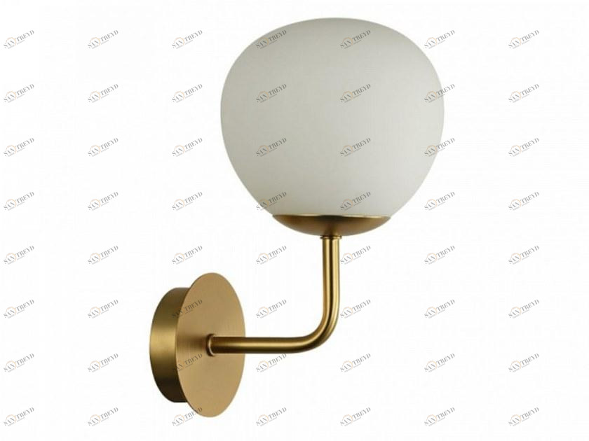 MAYTONI Настенный светильник из стекла с фиксированным кронштейном Erich Mod221-wl-01