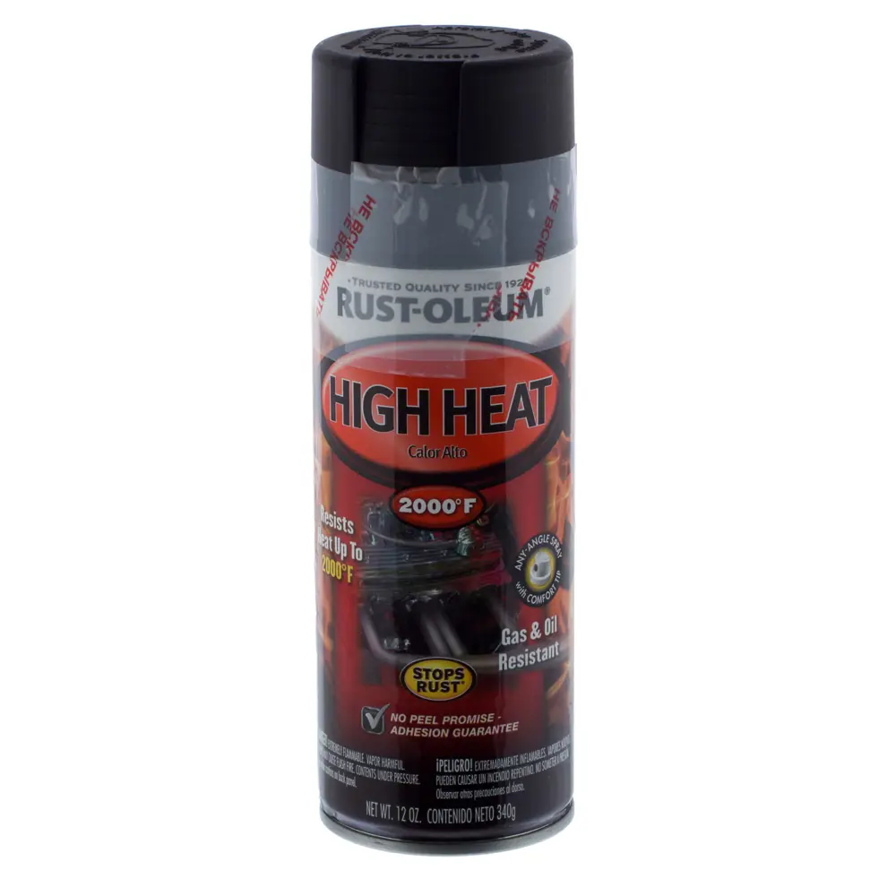 Краска аэрозольная термостойкая для печей и каминов Rust-Oleum 340 г 12910503 STLM-2095898  - Вид №1