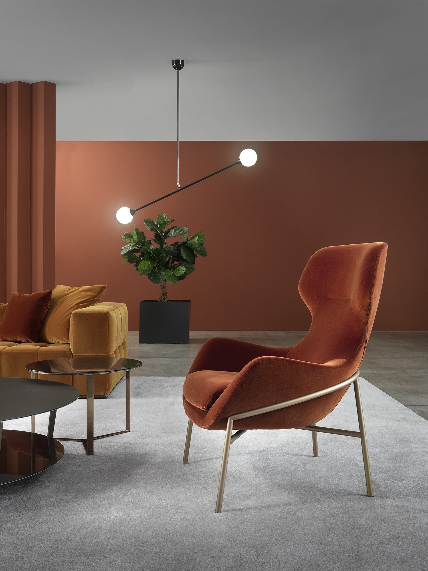 Кресло с высокой спинкой Marelli BRERA ARCH-00018756 - Вид №5