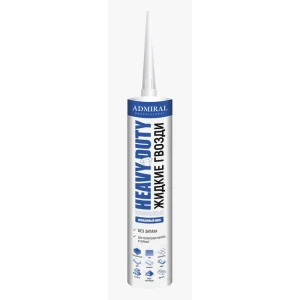 Клей монтажный Admiral Жидкие гвозди прозрачный 300 мл