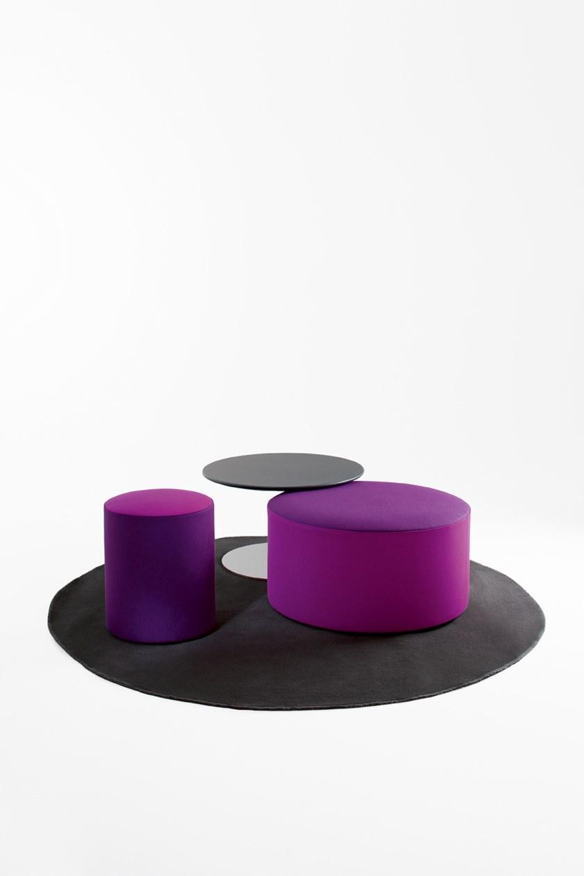 Kastel Круглый кожаный пуф sun-id-1442577 - Вид №5