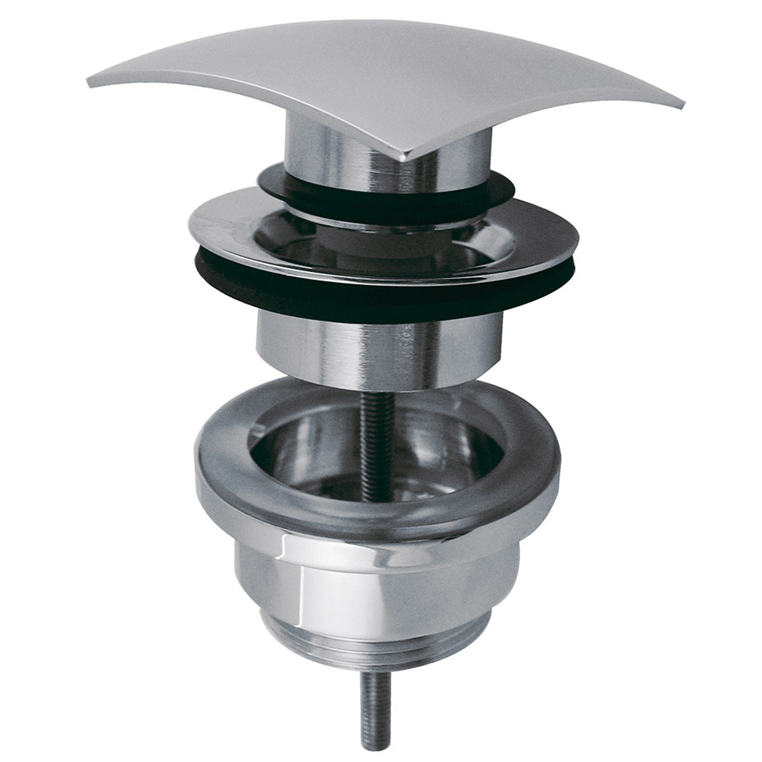 Простой и быстрый сливной клапан для умывальника Click-Clack-107940 TRES Drain