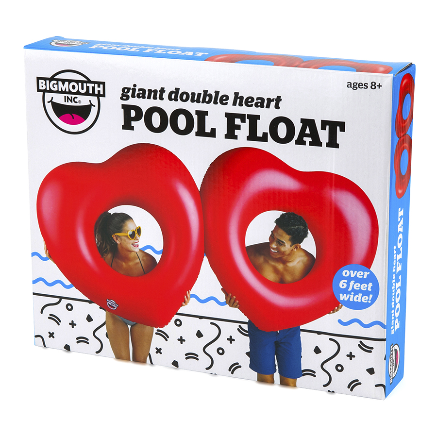 BMPF2H Набор кругов для бассейна , two hearts is better then one, 2 шт BigMouth  - Вид №4