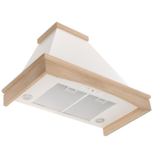 1184233 Вытяжка каминная ELIKOR Вилла 90П-650-П3Д бежевый/бежевый