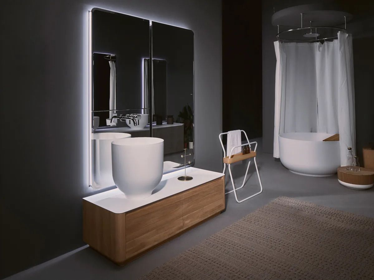 Круглая столешница из твердой поверхности Inbani ORIGIN ARCH-00139864 - Вид №4