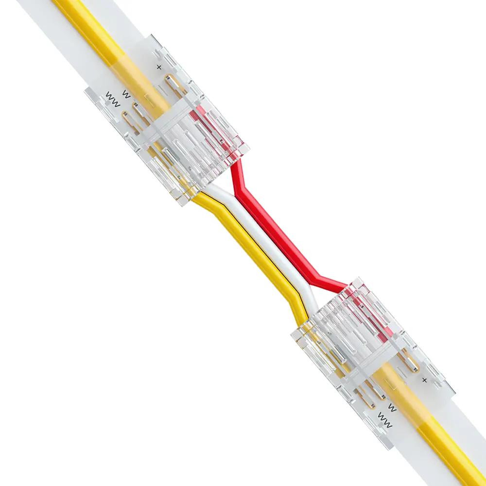Коннектор соединительный для гибкой светодиодной ленты Apeyron Electrics 12-24 В 8 мм IP20 3pin 89453537 STLM-2185911  - Вид №1