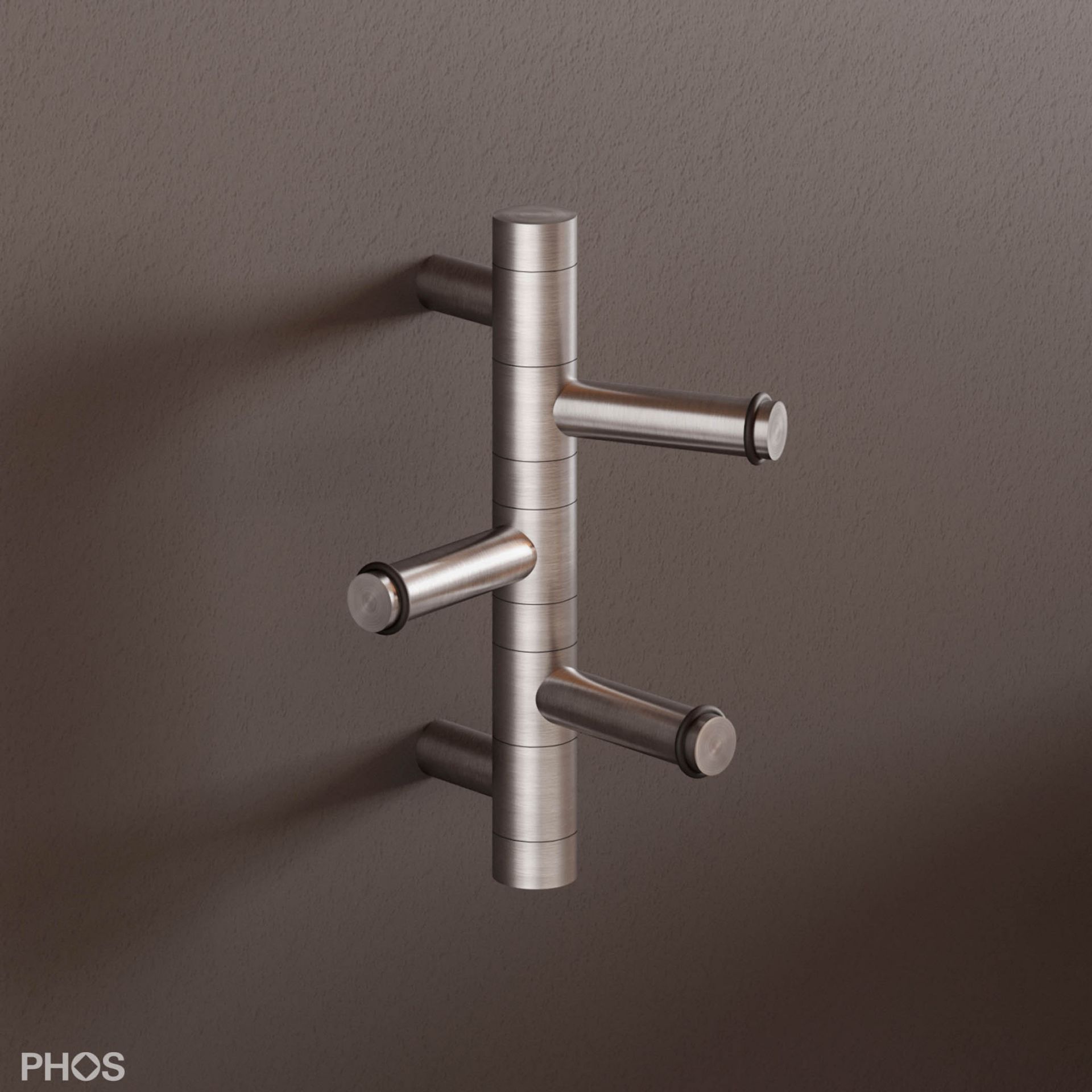 GH3-O Крючок для полотенец с 3 вращающимися крючками PHOS  - Вид №1