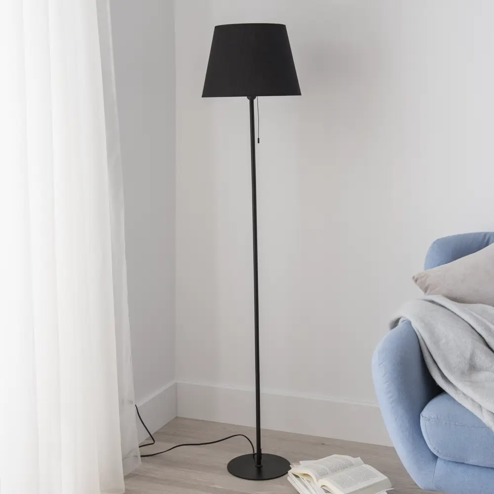 Торшер INSPIRE Junon - элегантное напольное освещение в черном цвете 82168651 STLM-0020956 - Вид №1