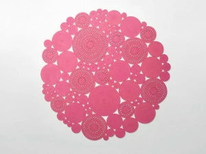 Paola Lenti Однотонный коврик ручной работы