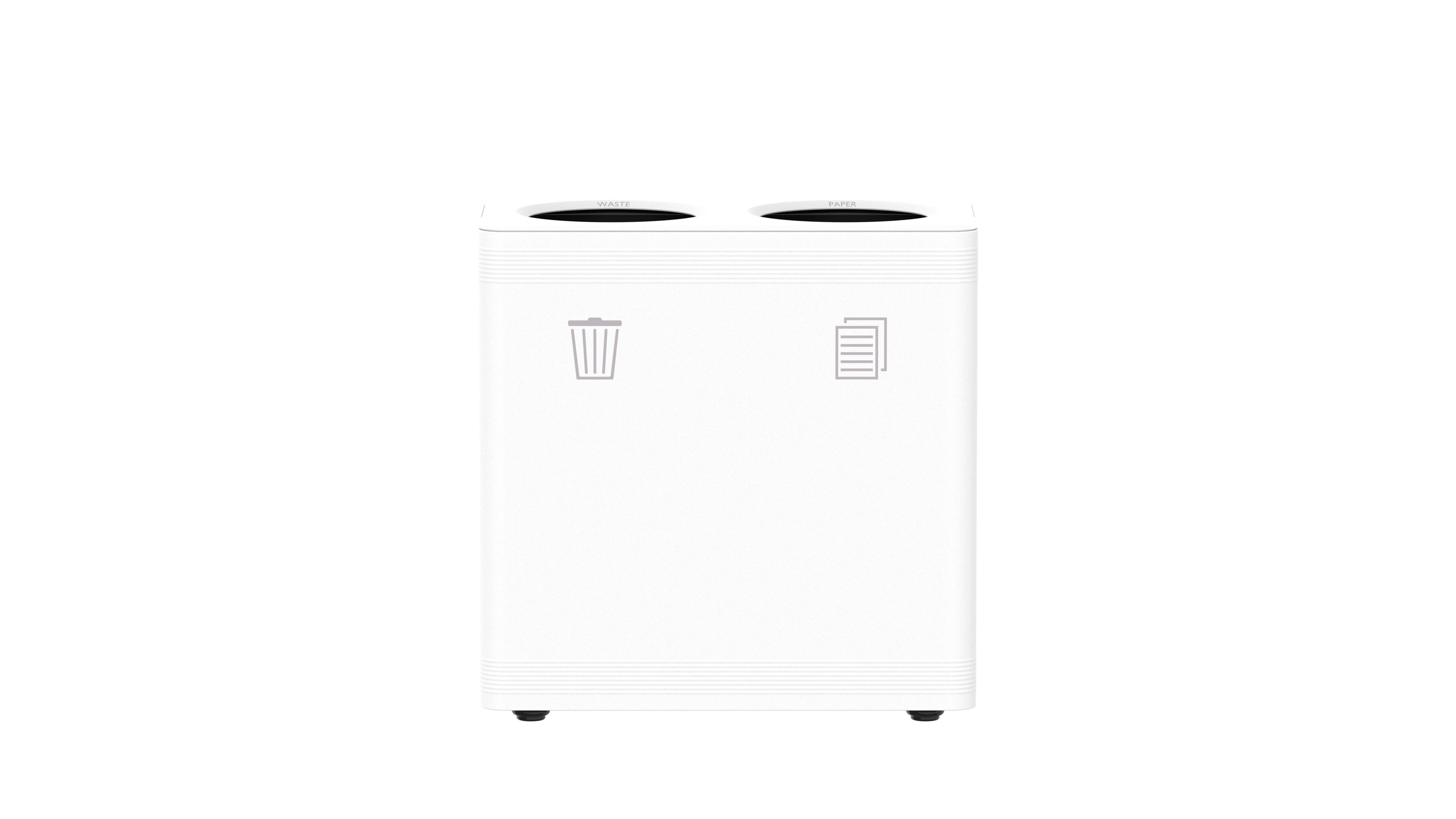 Стальная стойка для мусора с порошковым покрытием с крышкой FUNCTIONALS DITCH ARCH-00011679 - Вид №29