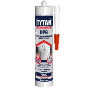 Герметик силиконовый Tytan Upg Turbo прозрачный 280 мл 86796018 STLM-2195194