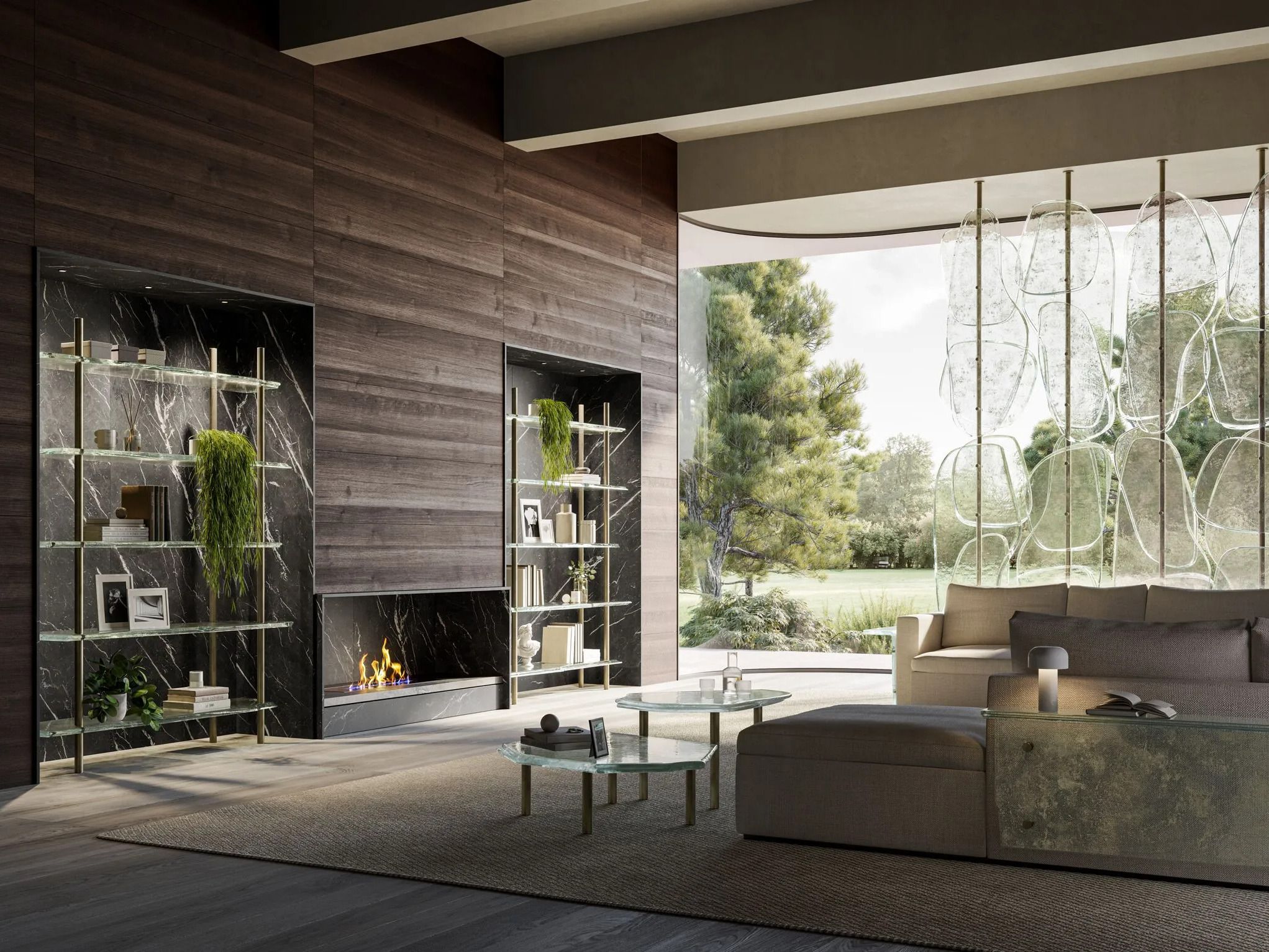 Стеклянная ширма ARTE VENEZIANA Melt ARCH-00124794 - Вид №4