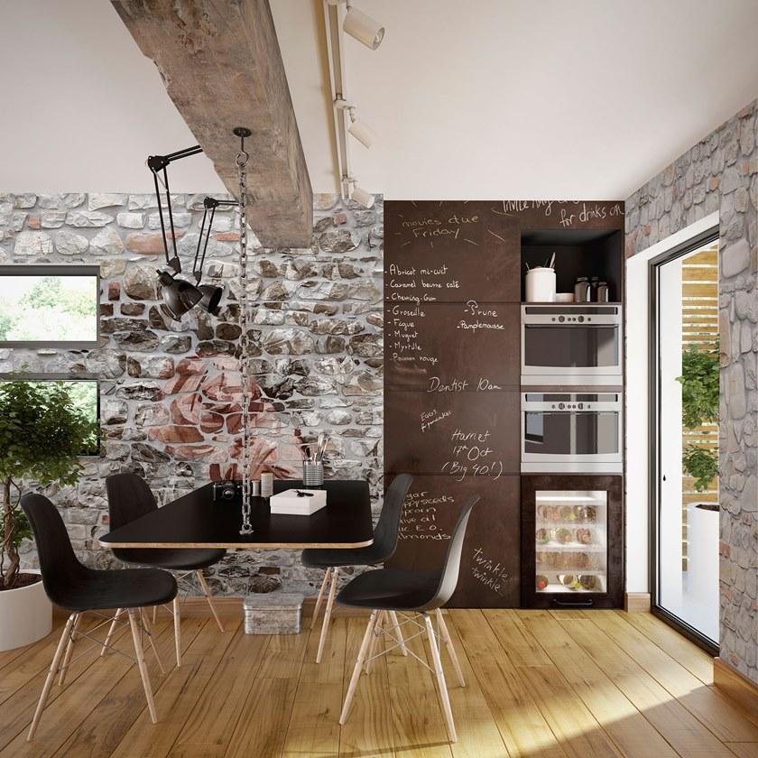 Tecnografica Огнеупорные обои под камень из стекловолокна Le superfici 60503 - Вид №2