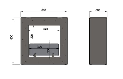 Отдельно стоящий камин на биоэтаноле bioKamino DONATELLO ARCH-00128955 - Вид №8