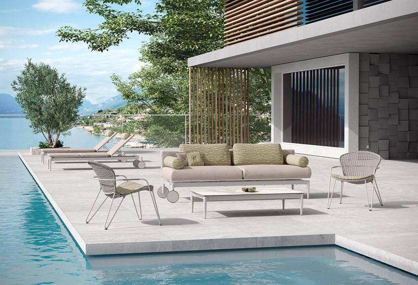 Joli Низкий прямоугольный керамический журнальный столик Marguerite sun-id-1494333 - Вид №2