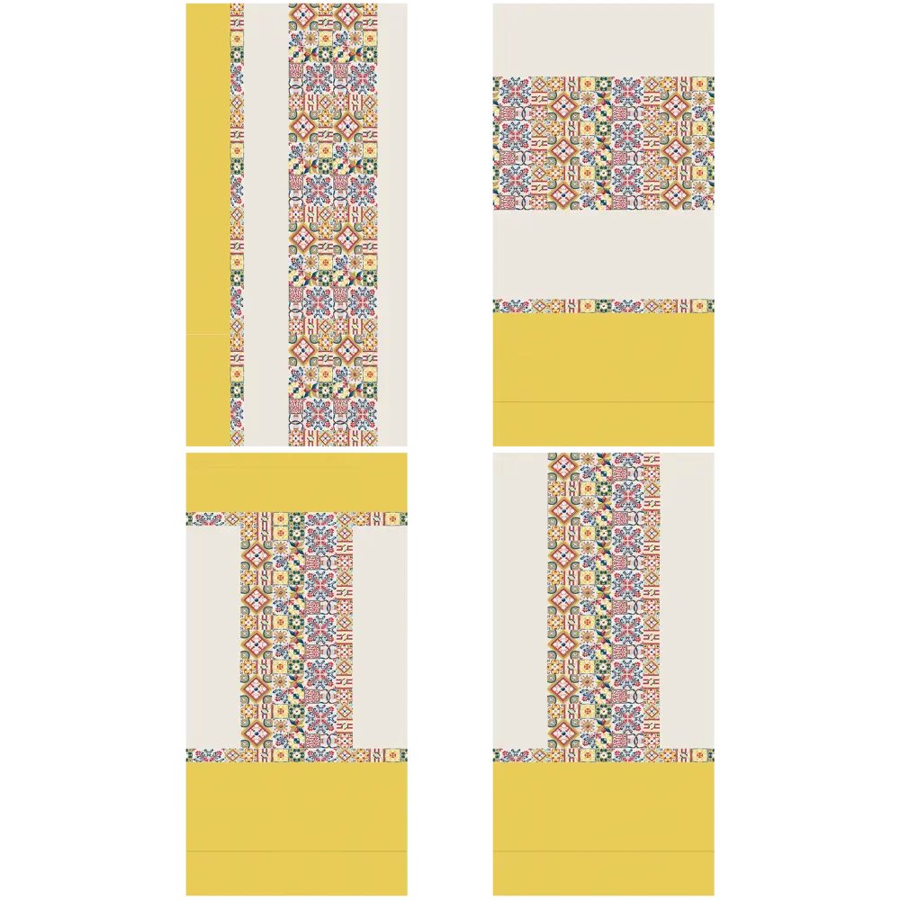 Плитка напольная Azori Festa Ochra 33.3x33.3 см 1.33 м² цвет желтый 82702562 STLM-2081443 - Вид №7