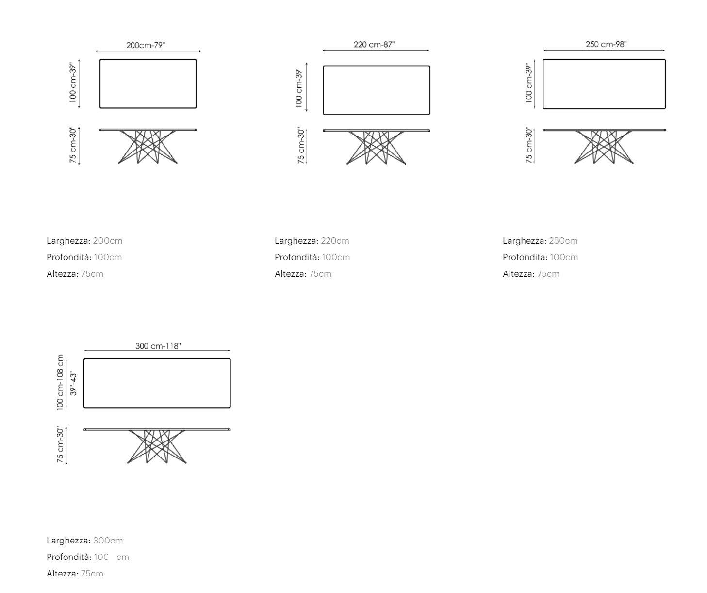Прямоугольный обеденный стол BONALDO OCTA ARCH-00152427 - Вид №10