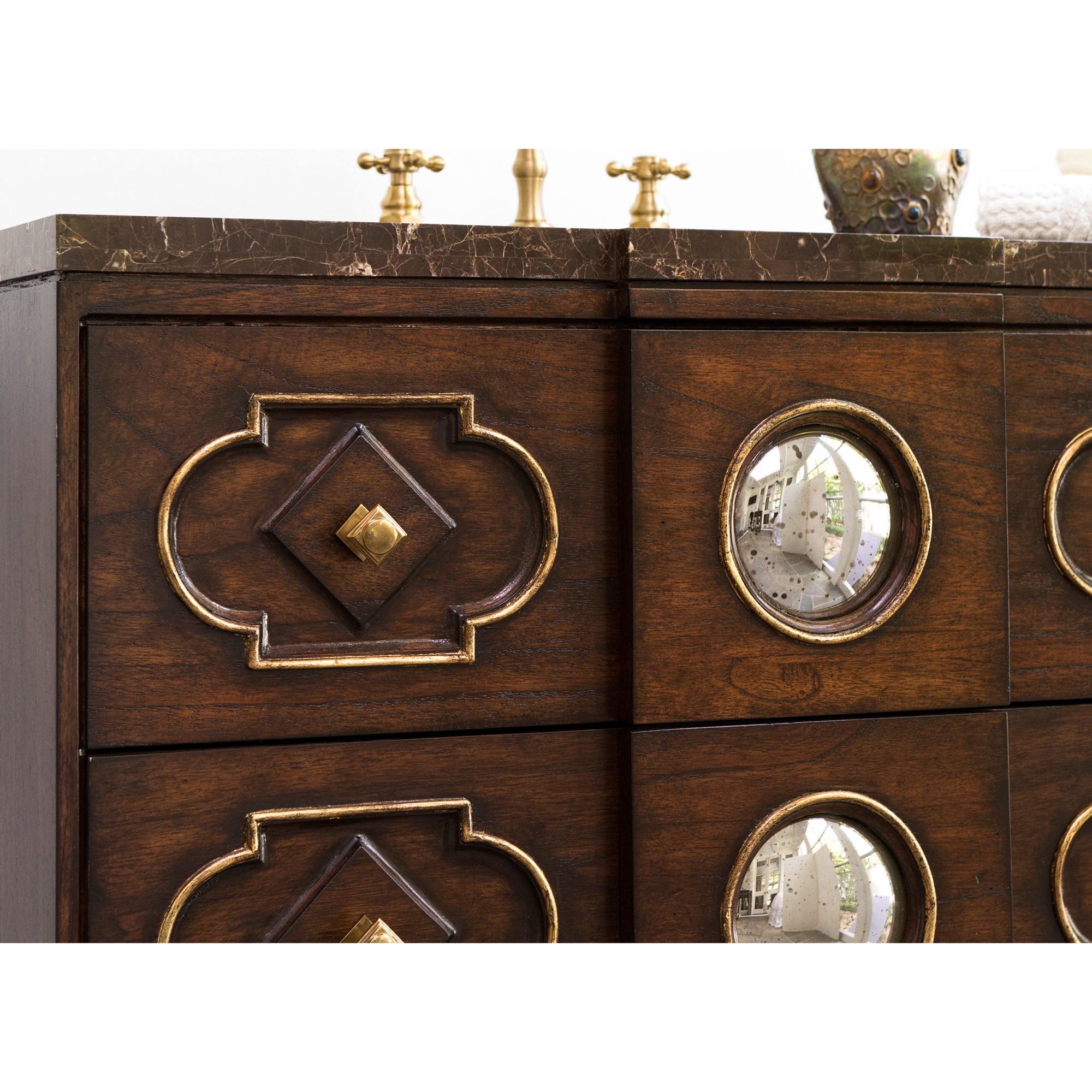 Тумбочка, большая (от 37 до 59,5) 24091-110-421 Bull's Eye Sink Chest  Ambella  - Вид №3