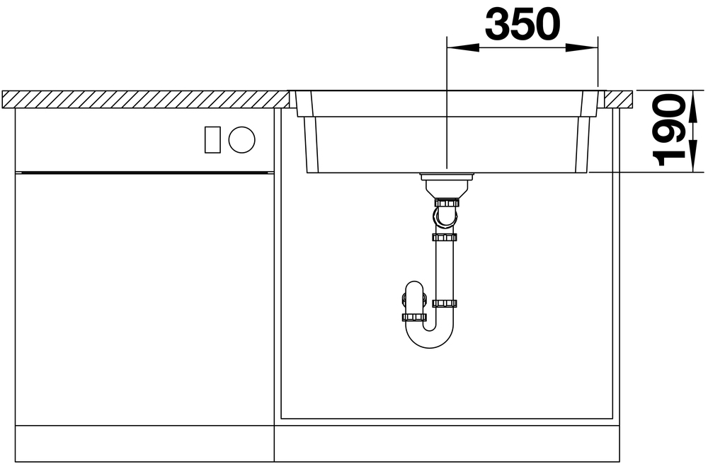 524274 Кухонная мойка Blanco Etagon 700-IF/A  Blanco Etagon - Вид №10