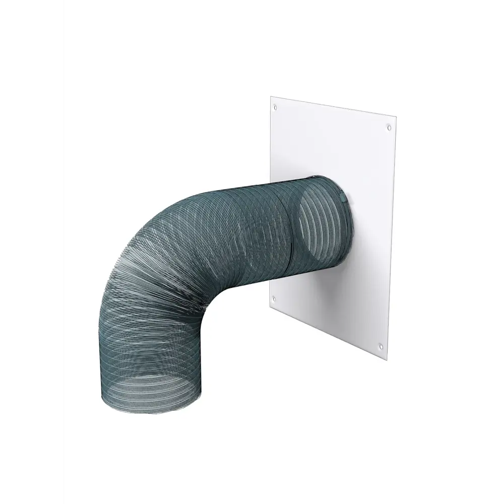 Площадка торцевая Era D120 мм окрашенная сталь цвет белый STLM-2028758 - Вид №1