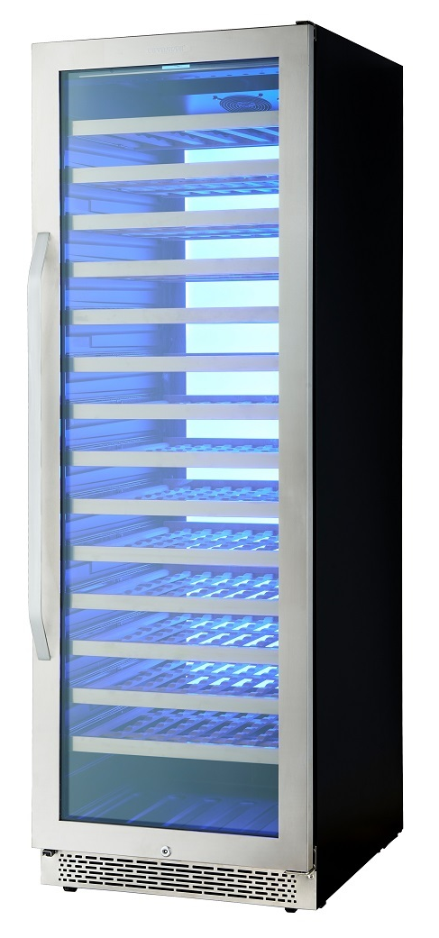 9189164 Винный шкаф Cavanova CV135-1TL серебристый STDN-0040358 - Вид №2