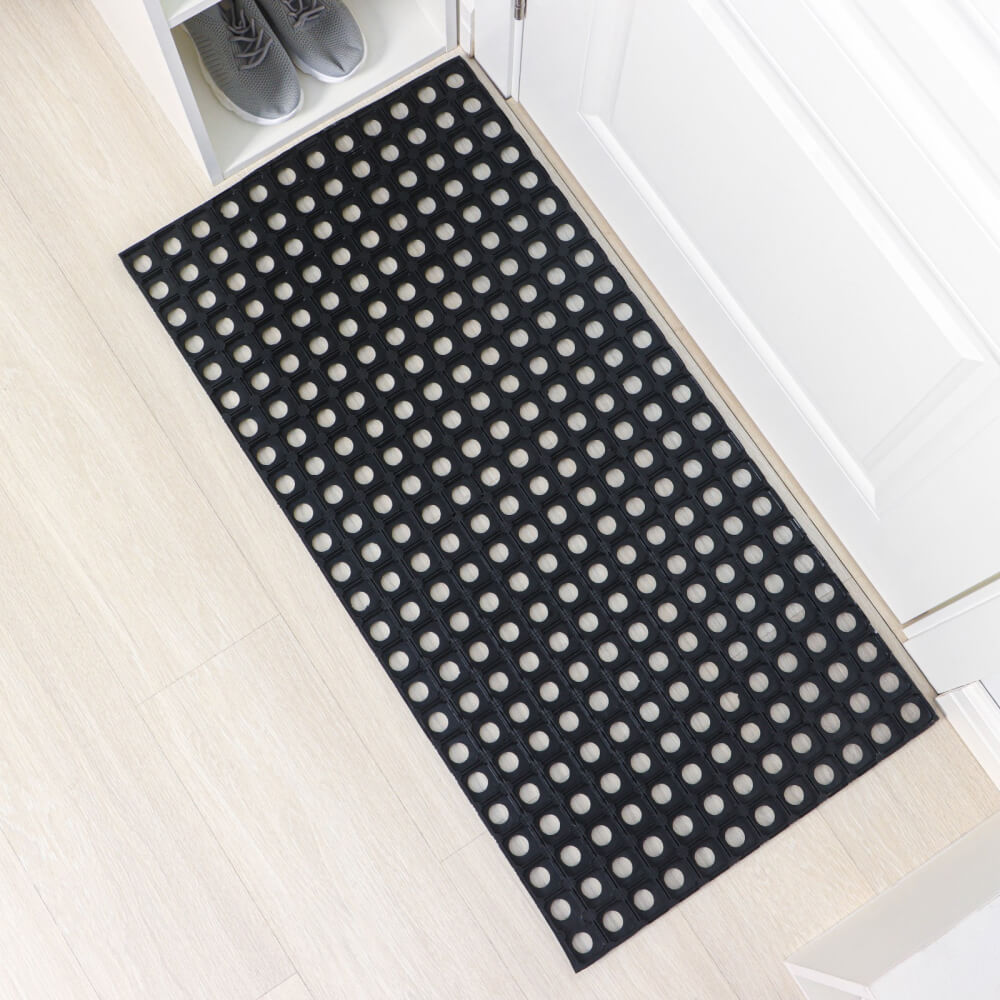 SH-8130 Коврик придверный ячеистый, грязесборный,16 мм 100*150 (3) тм STELLA Мир Чистоты STSR-1329 - Вид №1