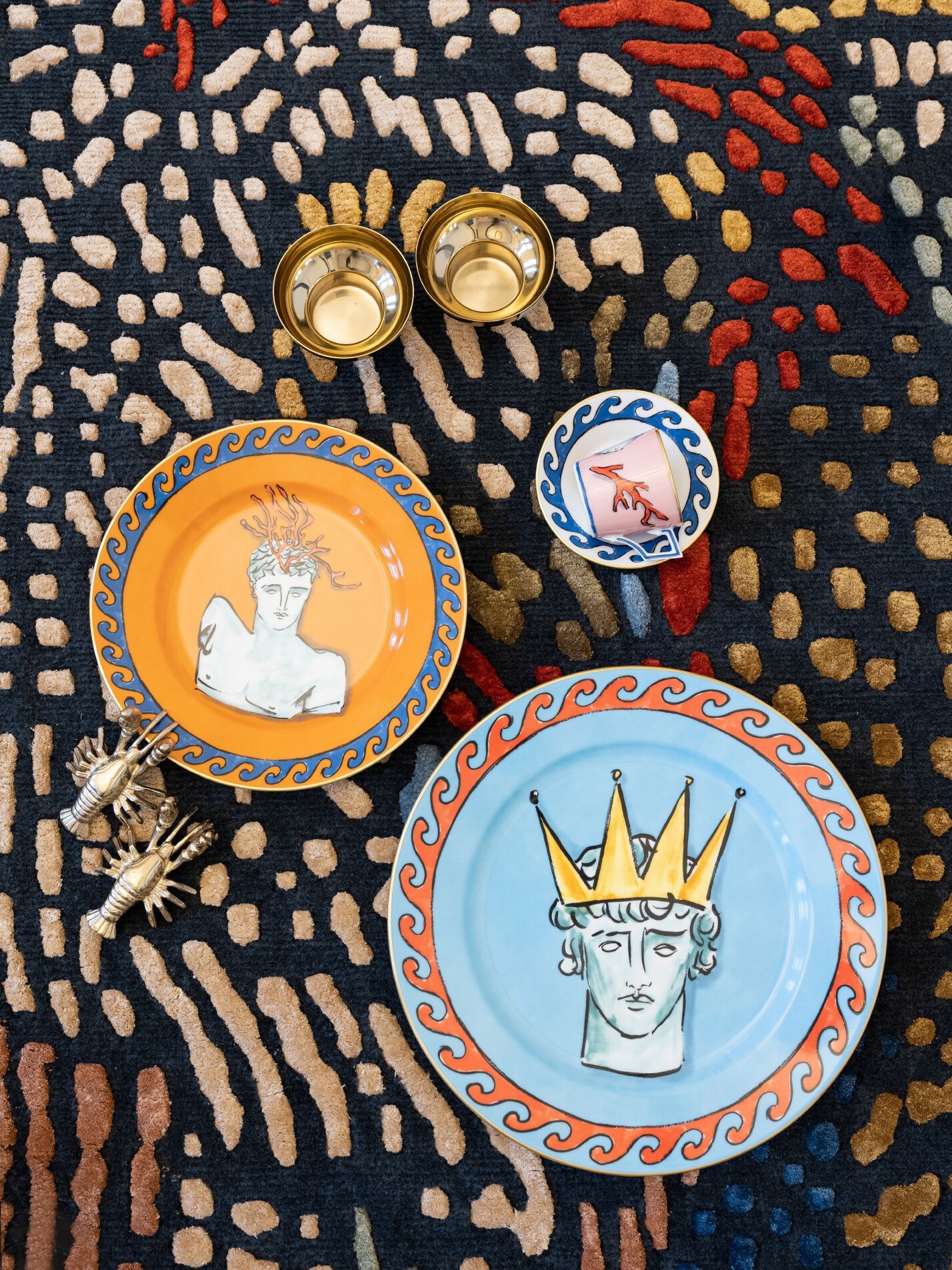 Ковер ручной работы из шерсти и шелка Tapis Rouge навсегда ARCH-00044144 - Вид №11