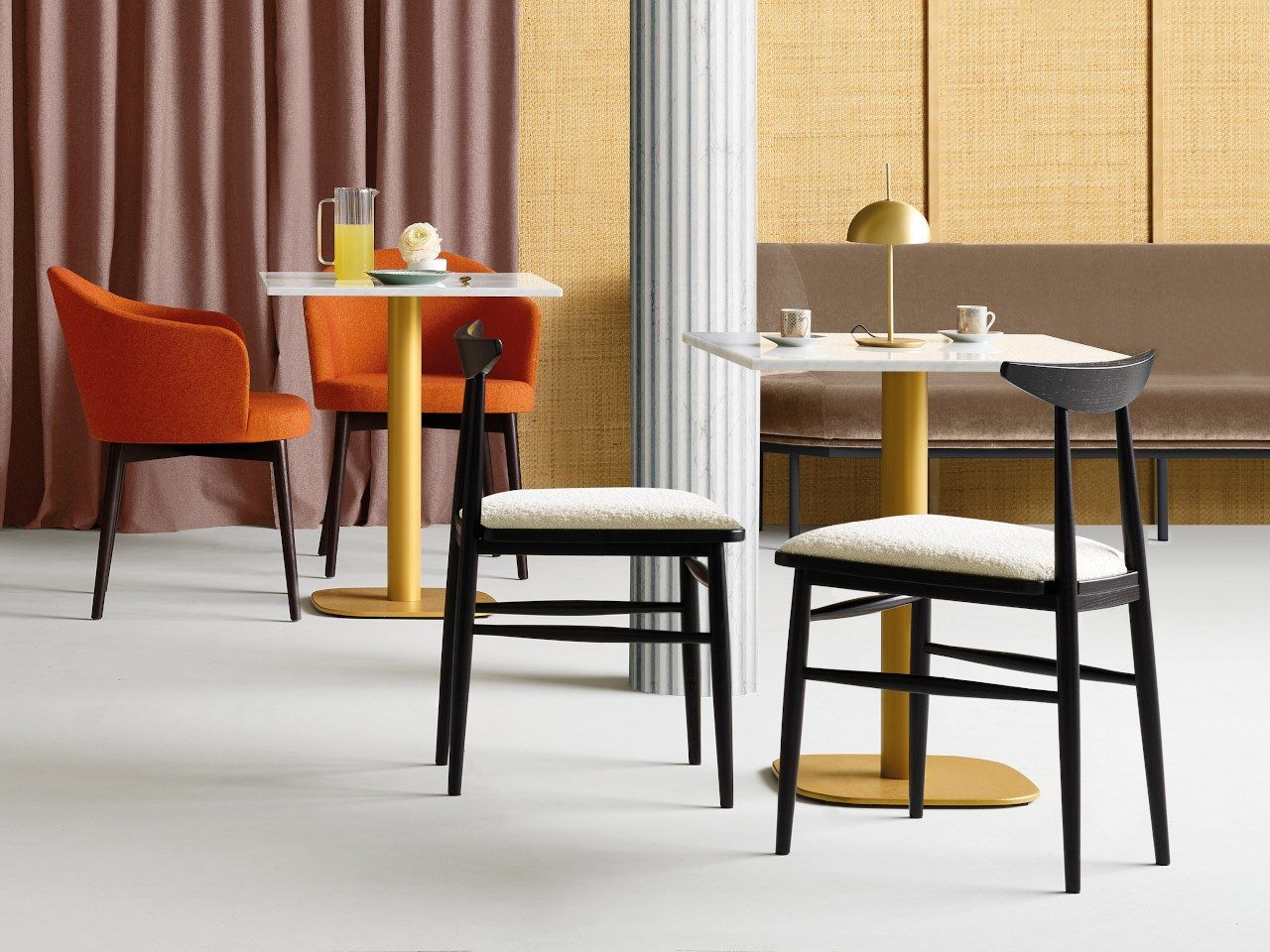 Деревянный стул с мягким сиденьем Quinti Sedute TIMELESS ARCH-00069841 - Вид №3