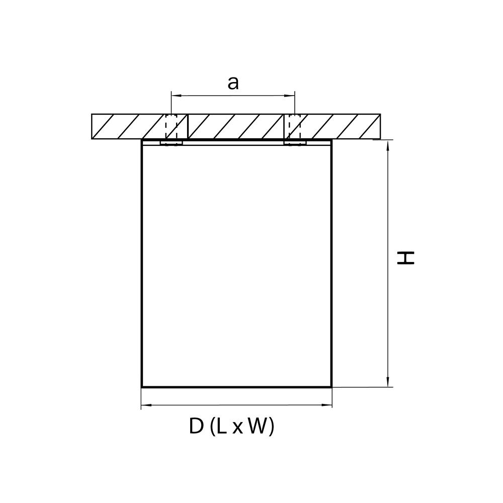 Потолочный светильник Lightstar Rettango 052077 LIGHTSTAR RETTANGO 118598 Черный  - Вид №1