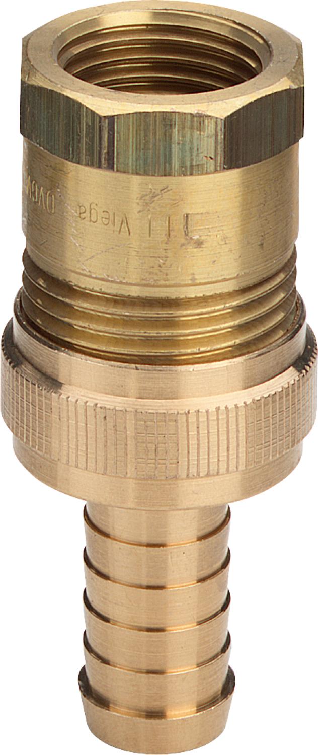 Viega Фитинг "елочка" для присоединения шланга 1842 (127 916 1)) 