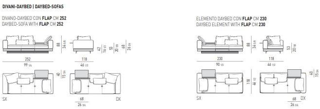 Minotti Секционный кожаный диван Connery sun-id-1360756 - Вид №4