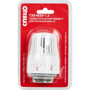 Термостатическая головка Спец ТЭЭ-M30-1.5 M30x1.5 белая