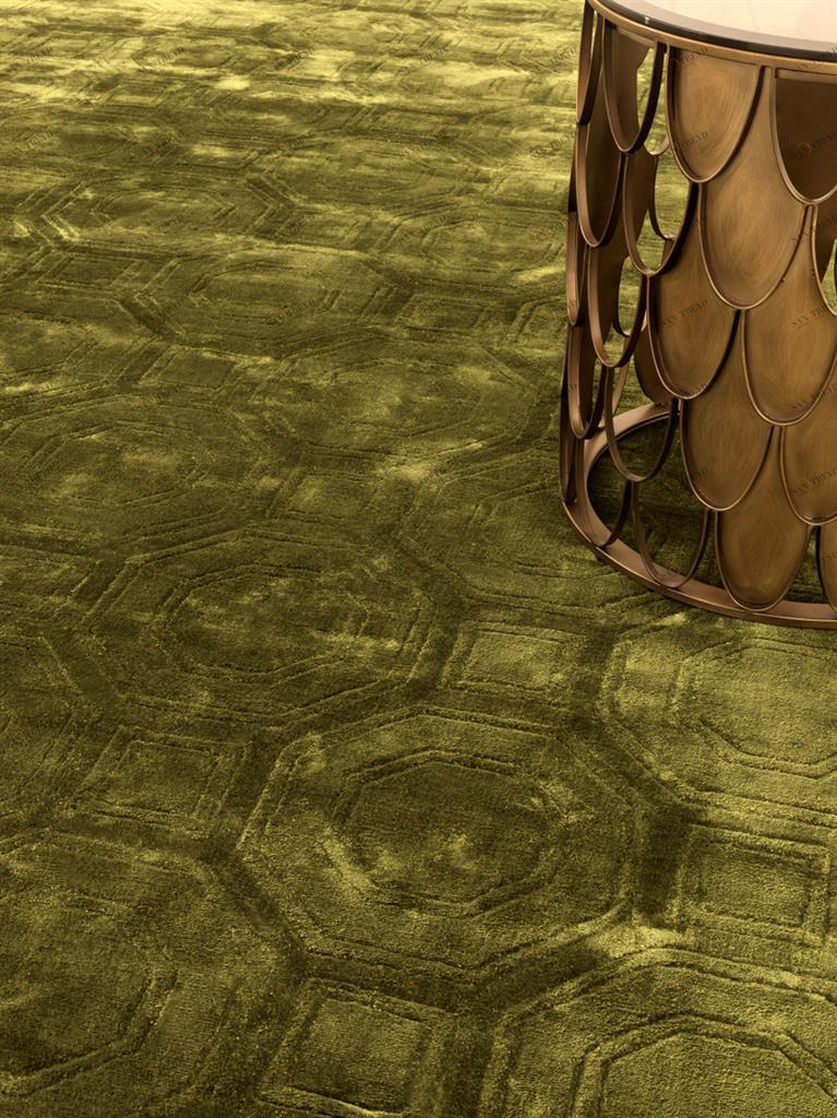 Ковер Shaw от Eichholtz 170x240 Зеленый EICHHOLTZ ДИЗАЙНЕРСКИЕ, EICHHOLTZ 062175 Зеленый 