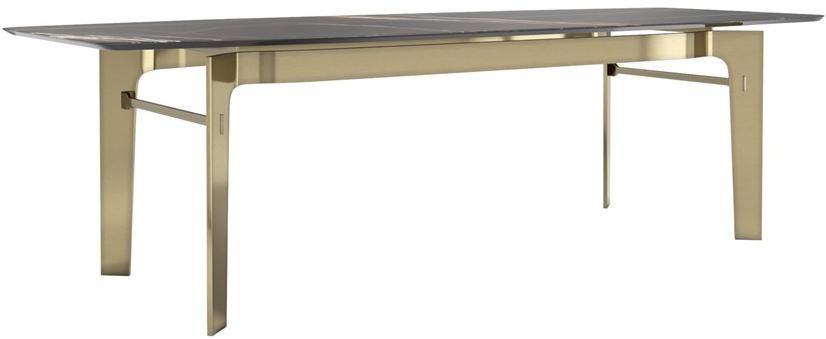 Capital Collection Прямоугольный стол из мрамора сахара нуар Eclectic sun-id-1480099 - Вид №1