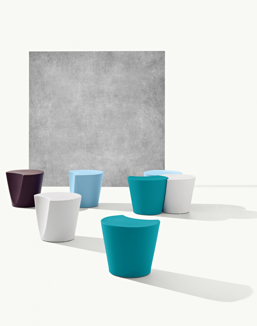 Apple P0009 Пуф из полиэтилена, ротационная формовка. Et al. Apple - Вид №3