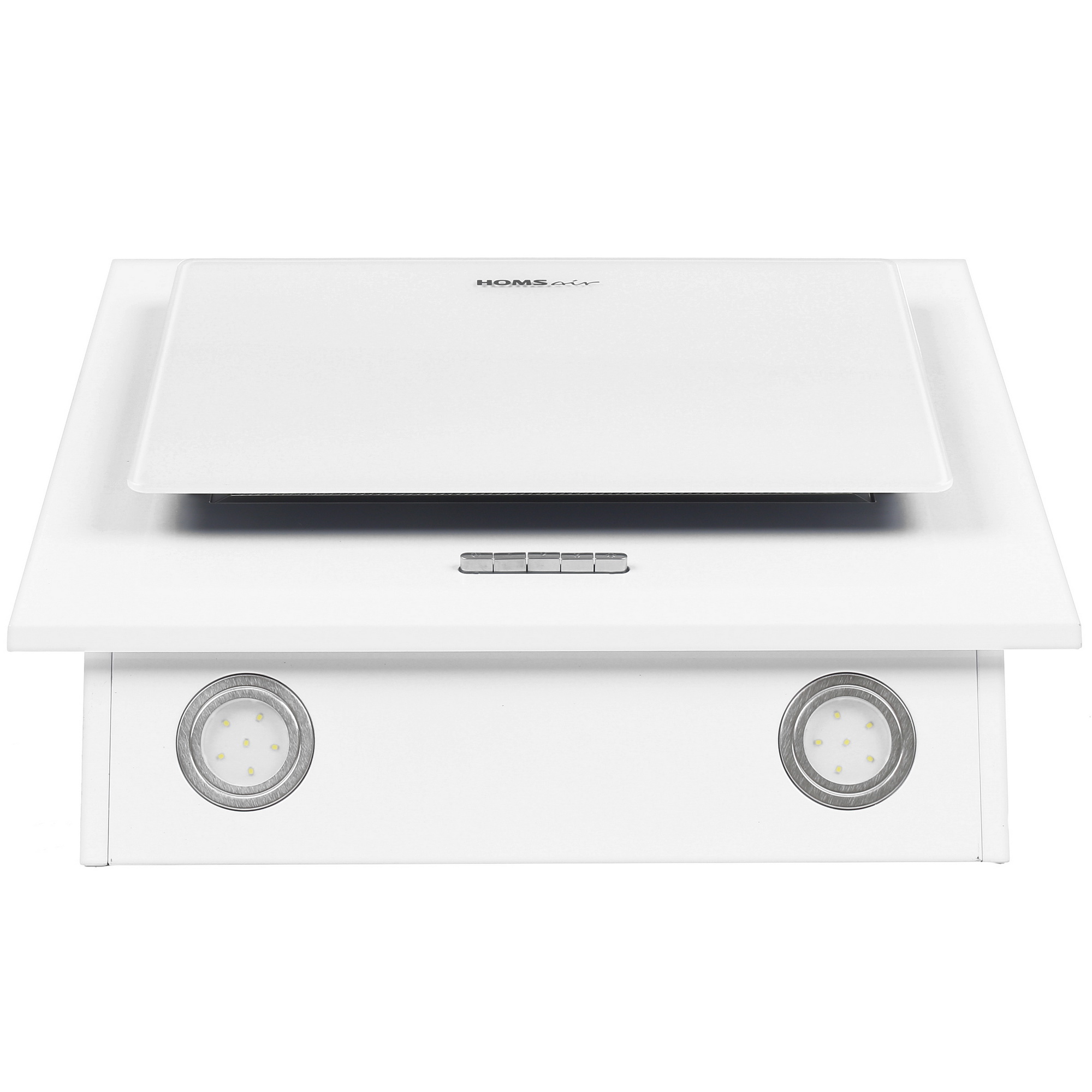 8160054 Вытяжка наклонная HOMSair BELL 50 белый/белый STDN-0038634 - Вид №6