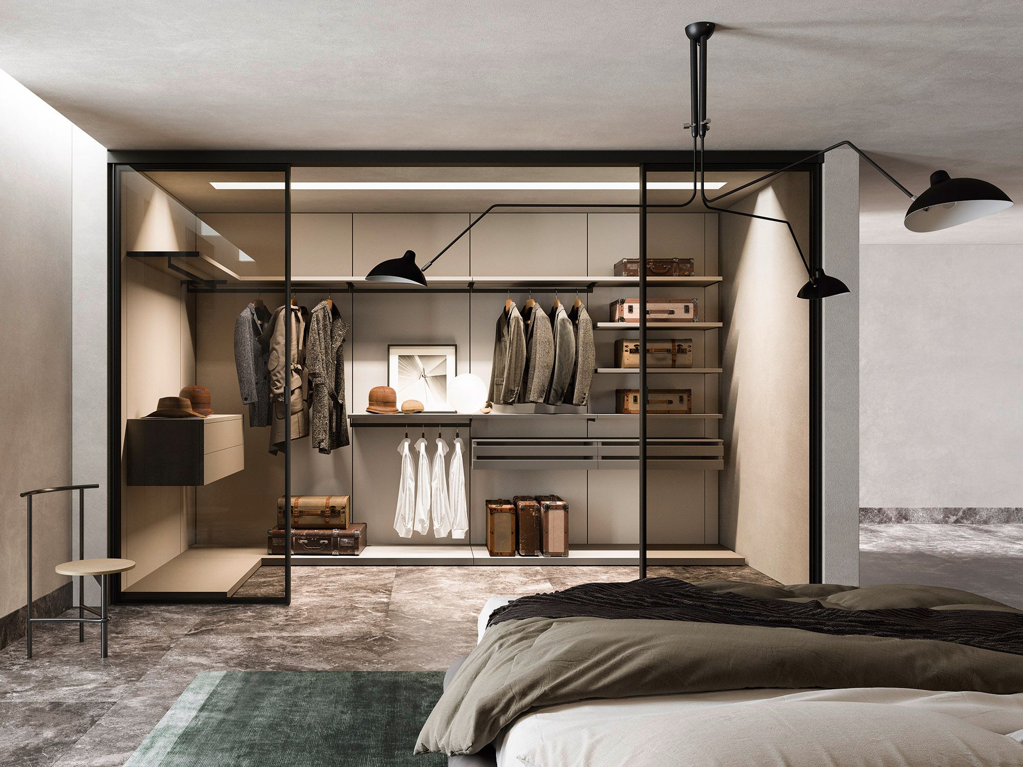 Гардеробная Zalf Flexy ARCH-00065536 - Вид №1