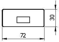 10931A Крючок подвесной цвет хром LANGBERGER ALSTER - Вид №2