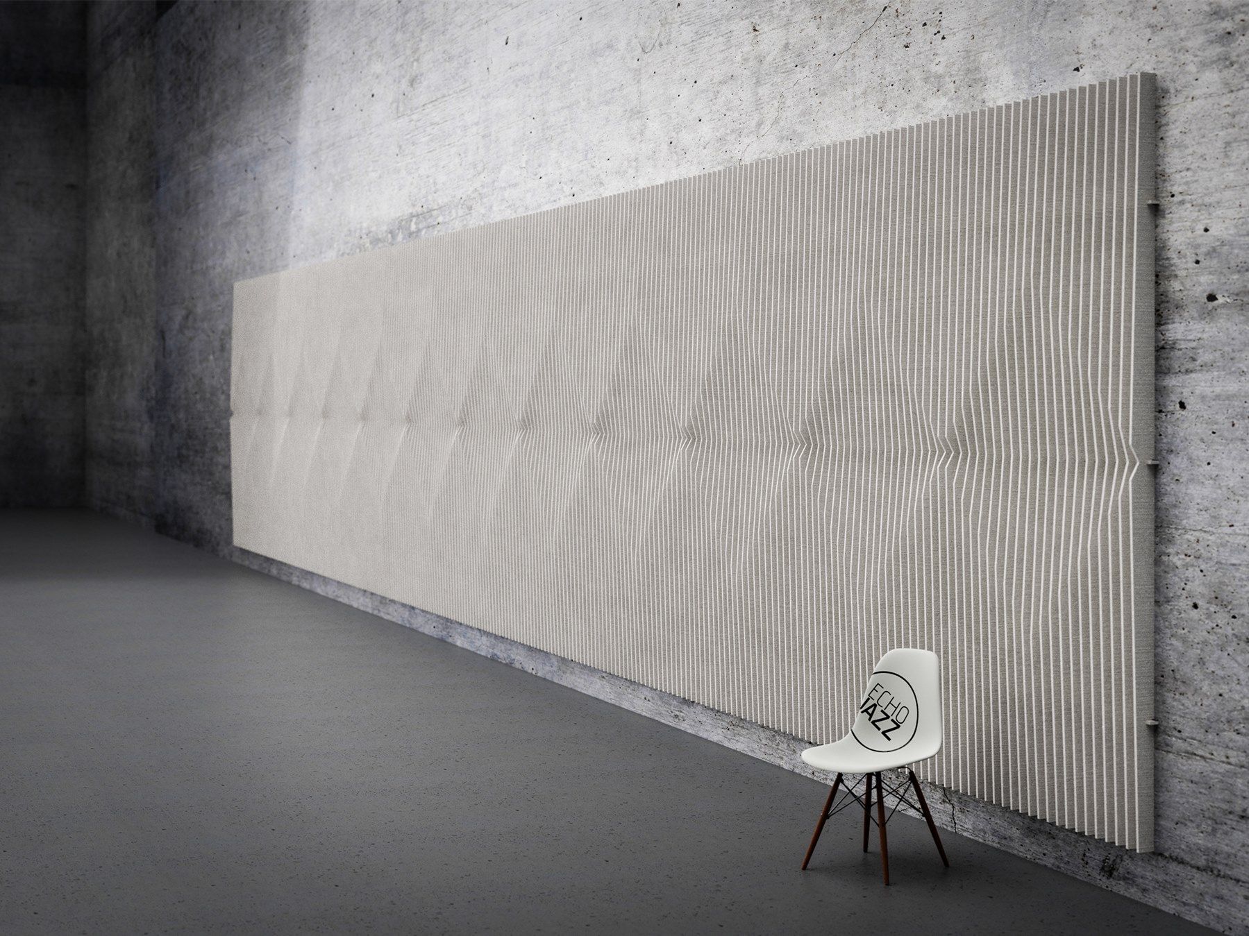 ПЭТ акустическая панель ECHOJAZZ ECHOBAFFLE® WALL ARCH-00049262 - Вид №4