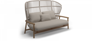 Fern High Back 2-Seater Sofa  Gloster Сидение Fern